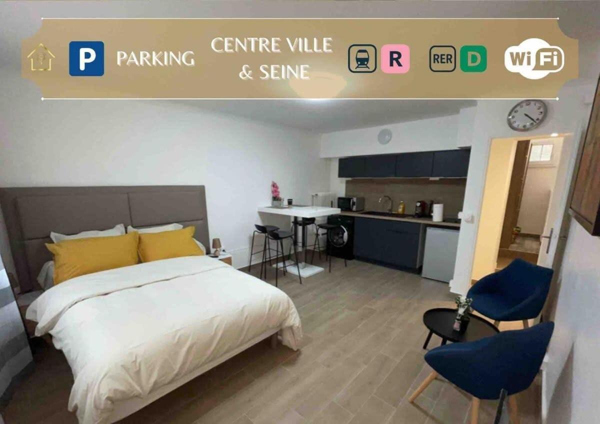 Sejour A Melun Appart'Hotel De La Mediatheque Exterior foto